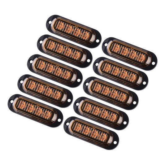10x LED Clearance Light Side Marker Lamp for Car Caravan (2010-2023)