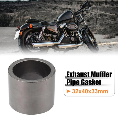 32mm ID 40mm OD Exhaust Muffler Pipe Gasket Graphite Seal Ring for Motorcycle