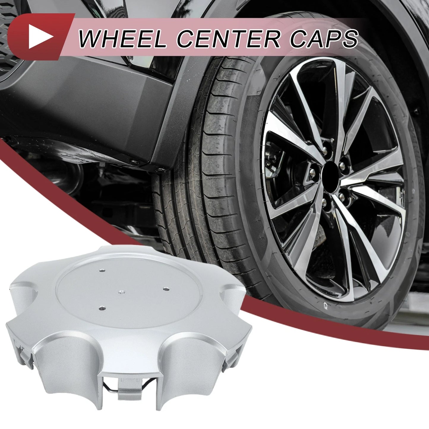 Wheel Center Caps 1 Pc for Toyota Tundra (2003–2006)