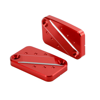 CNC Brake Clutch Fluid Reservoir Cover - Red for Aprilia SR GT 125 200 (2022-2023)