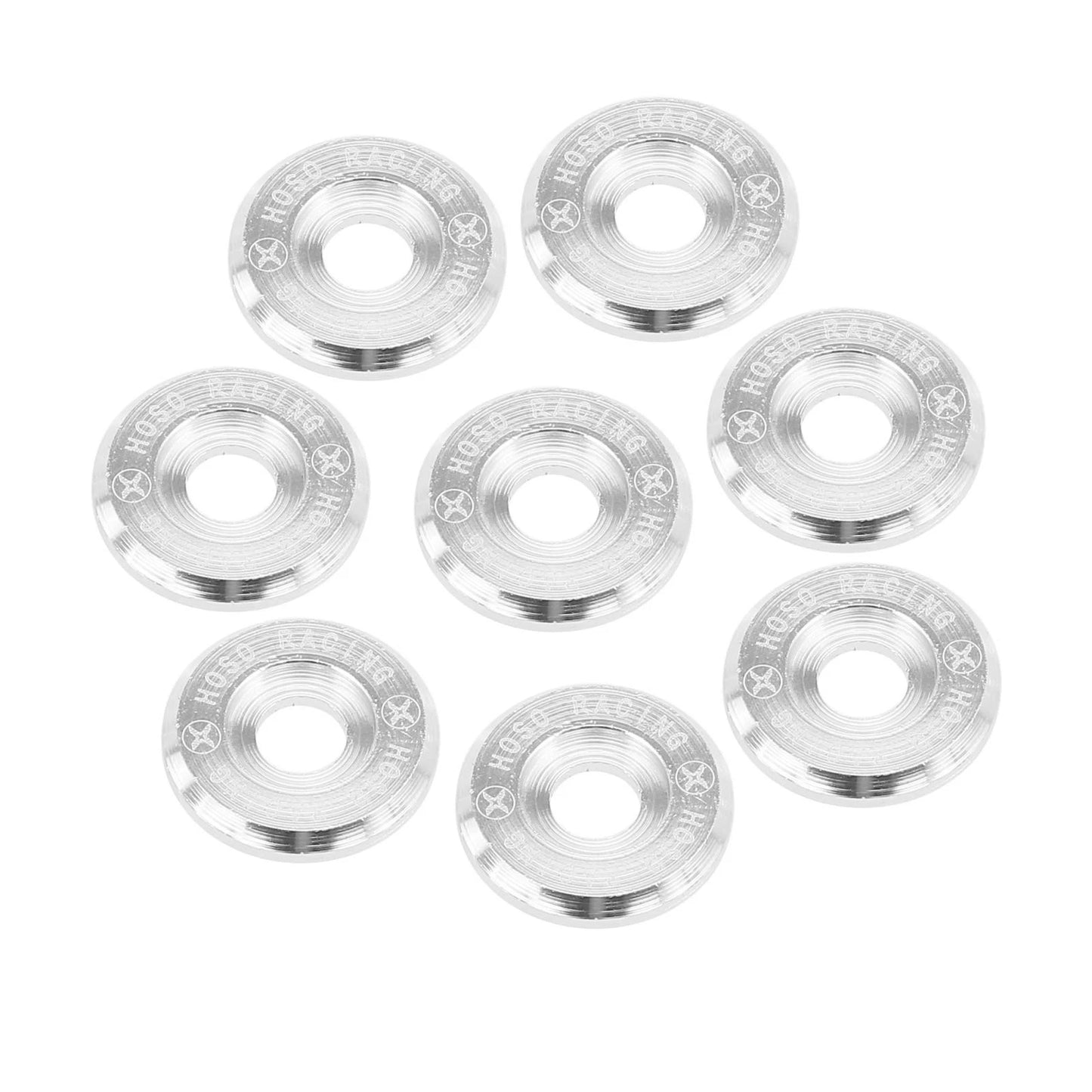 8pcs M6 Release Fastener for Car Motorcycle Bumper Washer Bolt Trunk