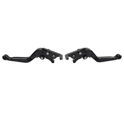 CNC Extendable Brake Clutch Levers for Yamaha YZF R1 (2009-2014) Black