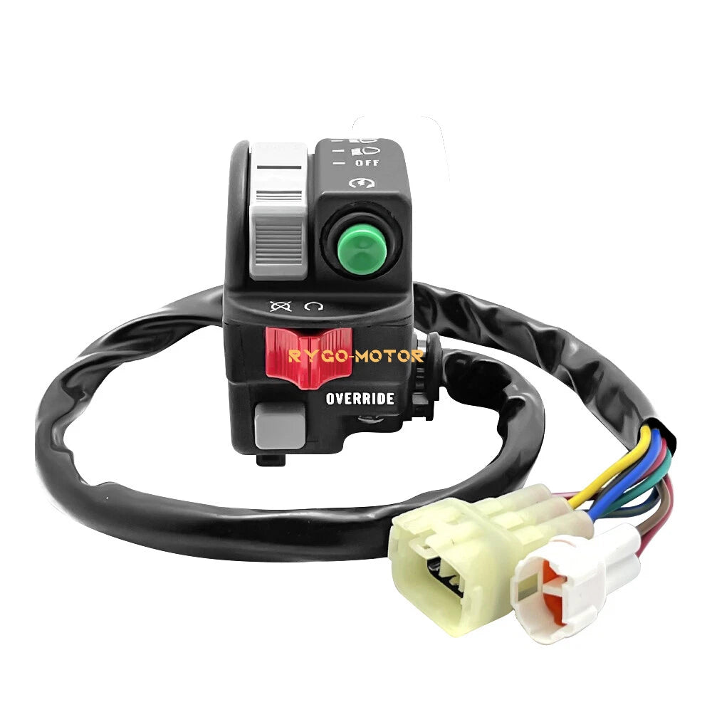Handleabr Kill Switch & Ignition Key Switch for Yamaha Kodiak (2016–2023)