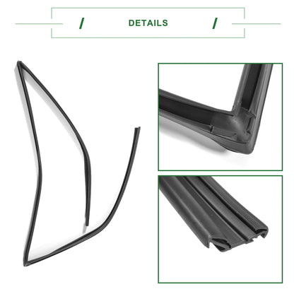 Rear Left Door Window Seal Strip for Toyota (No.6815202050)