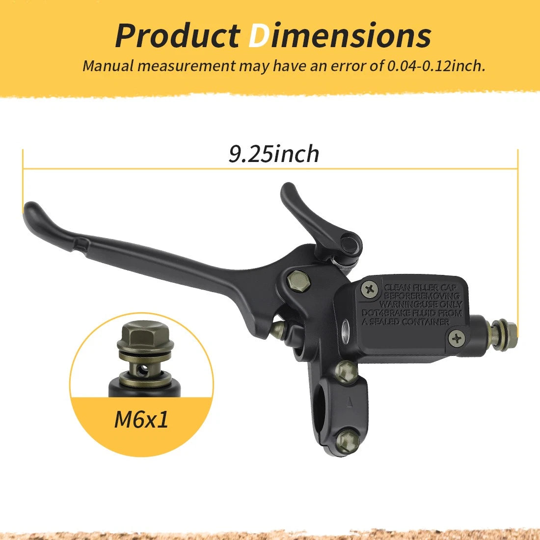Master Cylinder Assembly for Ski-Doo Grand Touring 500 583 600 700 800 Mach 1R