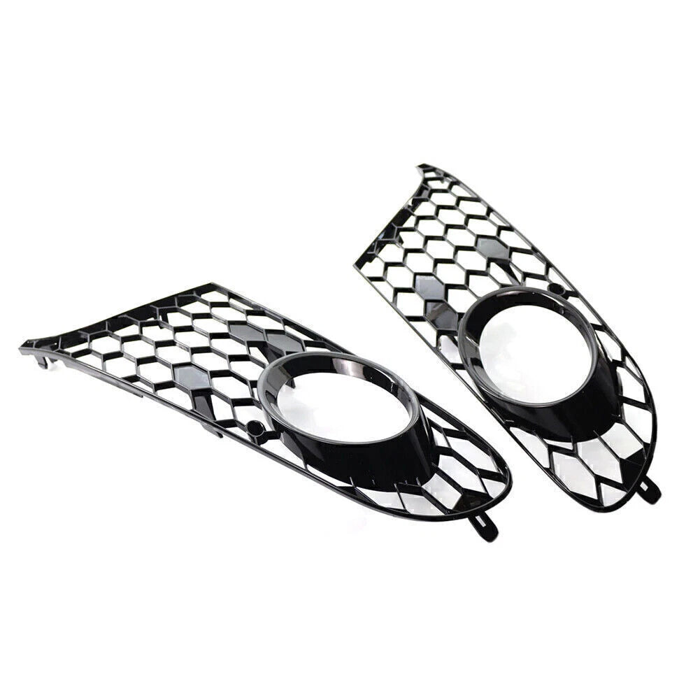 Honeycomb Front Lower Bumper Fog Light Grille for VW Golf 6 Jetta (09-14)