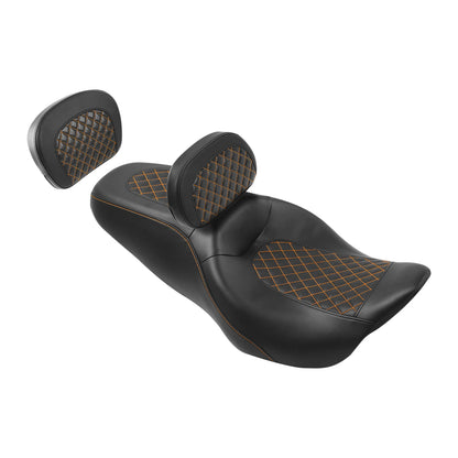 Seat Pad Backrest for Harley Road King Glide (2009-2023)