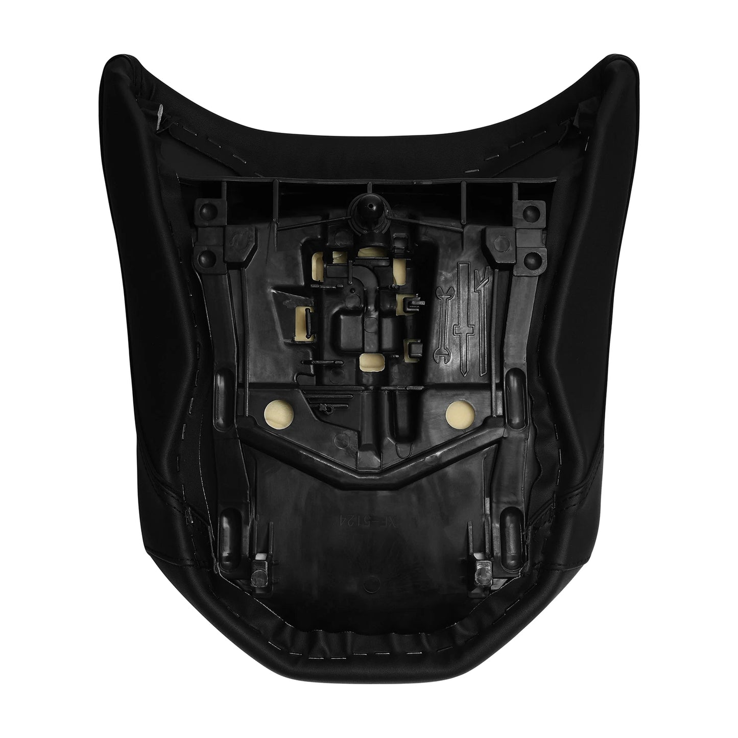 Rear Passenger Seat for BMW R1200GS Adventure (2013-2018) Black