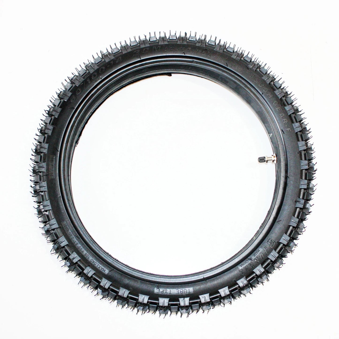 14" Front & 12" Rear Knobby Tires + Tubes for PIT PRO TRAIL DIRT BIKE