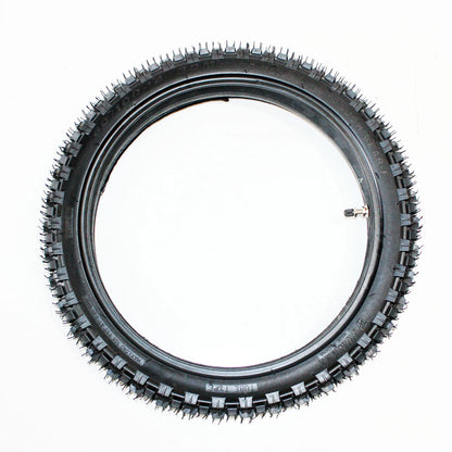 14" Front & 12" Rear Knobby Tires + Tubes for PIT PRO TRAIL DIRT BIKE