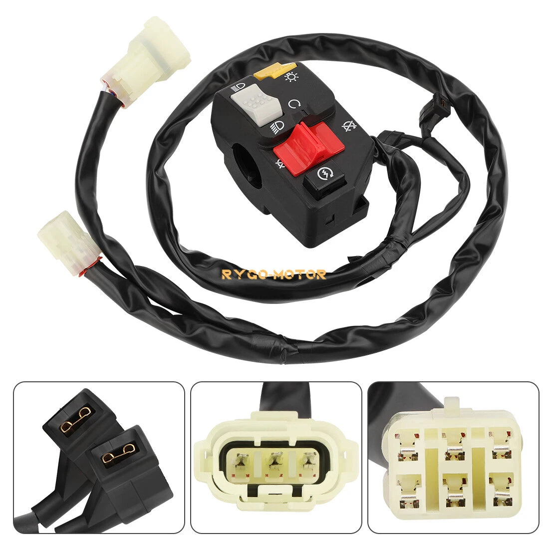 Handlebar & Starter Relay Switch for Honda TRX400EX 400EX Sportrax (1999–2004)