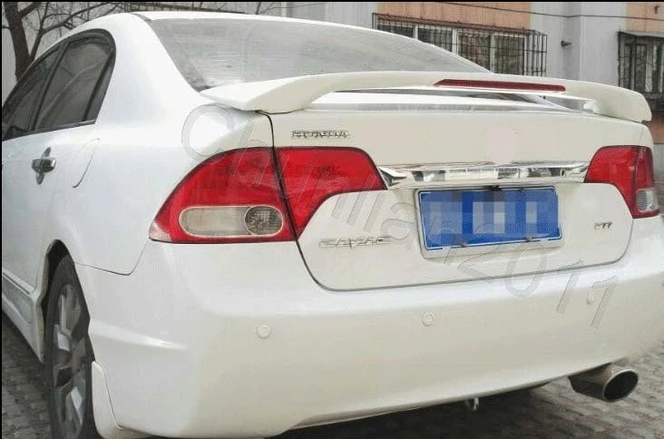 Factory Style Spoiler Wing ABS for Honda Civic 2006-2011 4DR Sedan Light