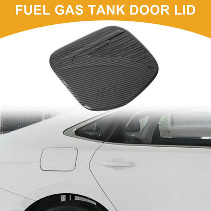 Fuel Tank Door Cap for Toyota Prius (2024-2025) Carbon Fiber Black
