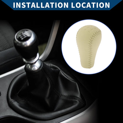 5 Speed Manual Gear Shifter Knob for Nissan Patrol (2004-2007) Beige