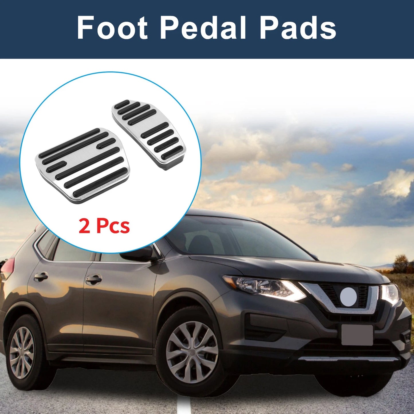 Automatic Foot Accelerator Pedal Covers for Nissan Roox B40 (2009-2019)