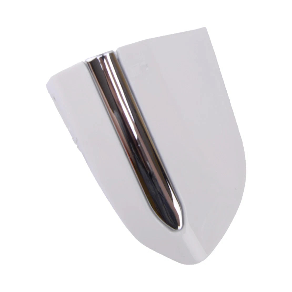White Silver Left Door Handle Key Cover for Ford Fusion Edge (2013-2020)