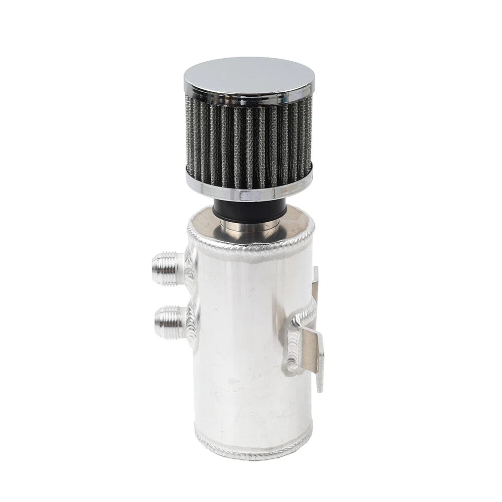 Baffled Oil Catch Can 750ml with Breather Filter for Make & Model