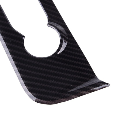Carbon Fiber Center Console Radio Cover for Ford Maverick (2022-2023)