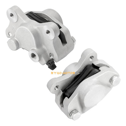 Front&Rear Brake Calipers W/Pads for Arctic Cat ATV 500 Bearcat 454 (1996–2002)