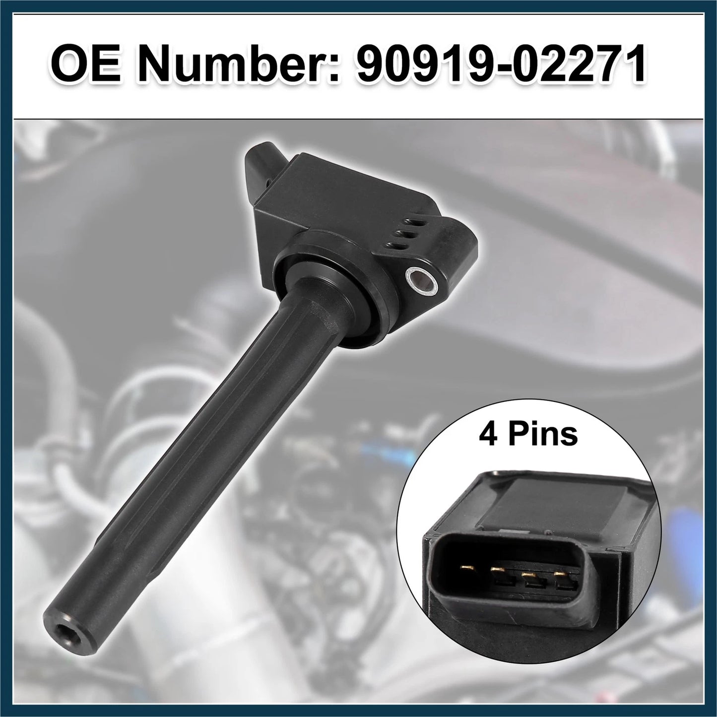 Ignition Coil for Toyota (2000-2005) - Engine Coil Replacement
