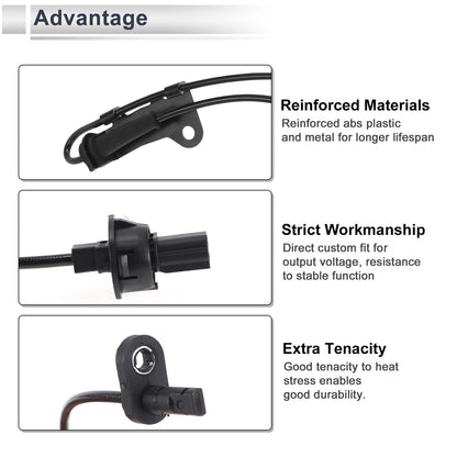 ABS Wheel Speed Sensor for Honda City GM3 (2008-2013)