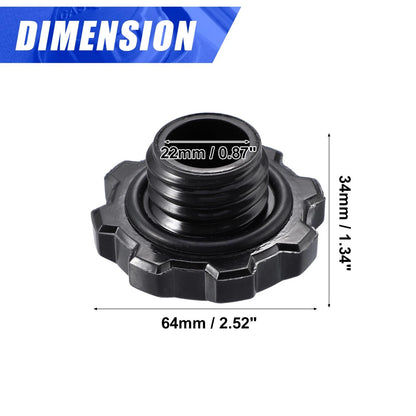 Oil Fuel Tank Cap Cover for Toyota 4Runner (2003-2023)