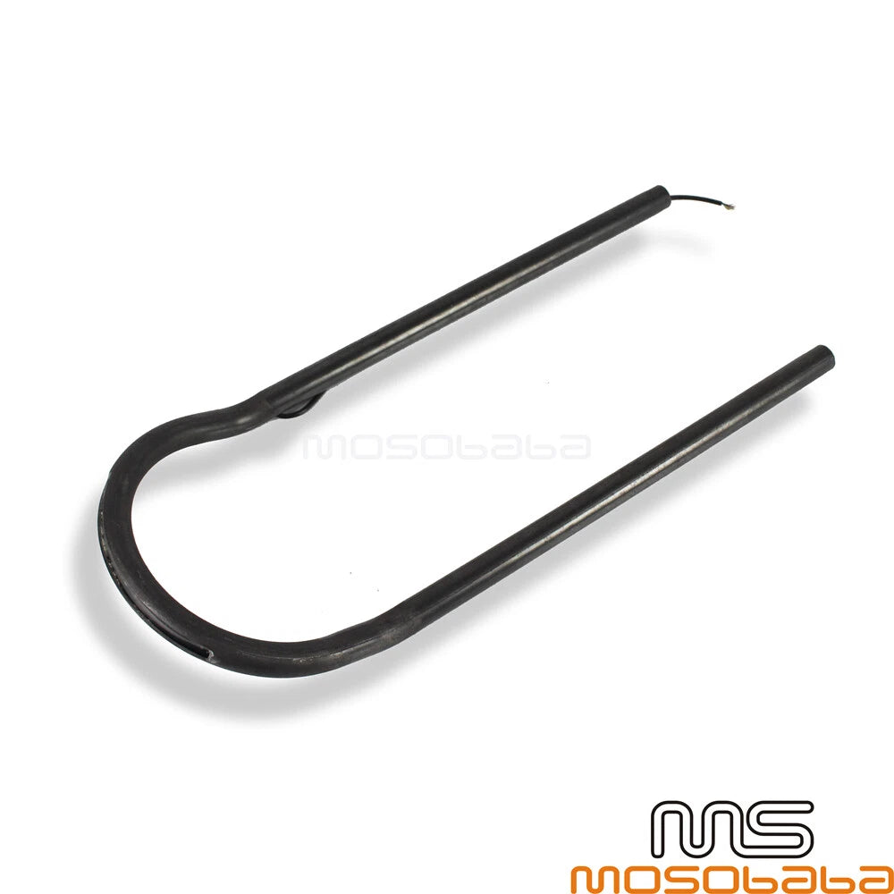 1'' Rear Seat Hoop for Cafe Racer Style Motorcycle w/ LED Brake Light