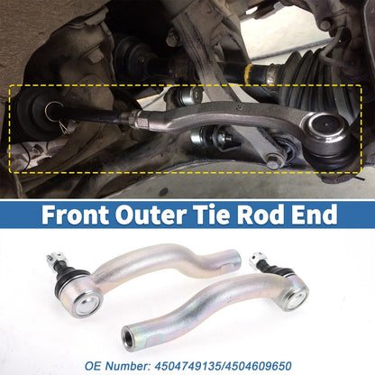 Front Outer Tie Rod Ends for Toyota RAV4 (2006-2019)