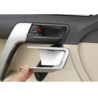 Car Interior Door Handle Bowl Cover Trim fit For Land Cruiser Pardo 2018-2020