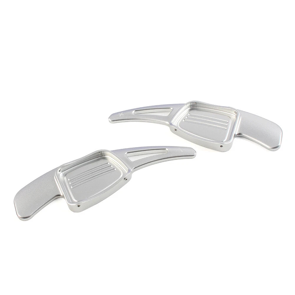 Silver Steering Wheel Shift Paddle Shifter for Audi A3 A4 A5 S3 S4 Q2 Q5 Q7 TTS