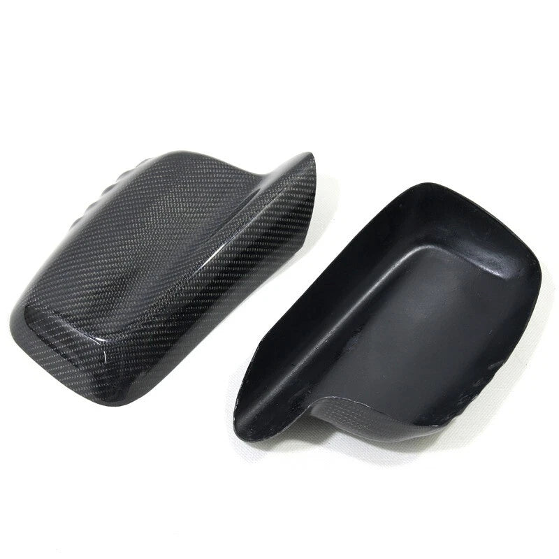 Carbon Fiber Add-on Side Mirror Cover Caps for BMW 7 Series E65 2002-2008