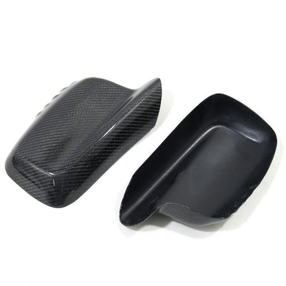 Carbon Fiber Add-on Side Mirror Cover Caps for BMW 7 Series E65 2002-2008