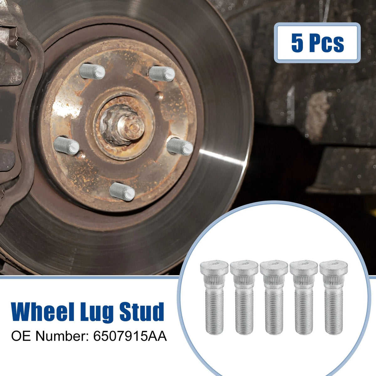 5 x M14x1.5 Car Wheel Lug Bolt Nut for Dodge Challenger Charger