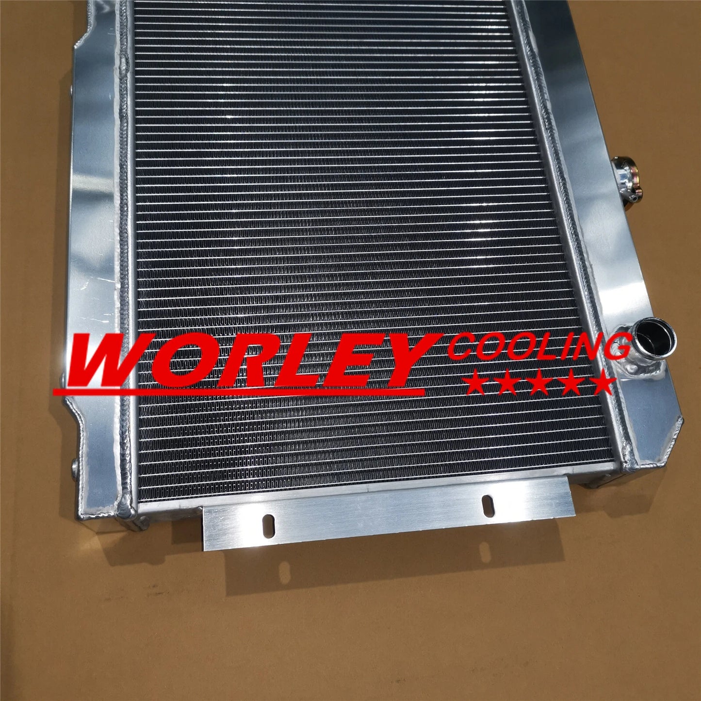 44mm Aluminum Racing Radiator for Jeep CJ Series (1970-1985)