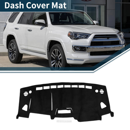 Dashboard Cover Mat for Suzuki Solio MA15S (2001-2008) Black 1 Set