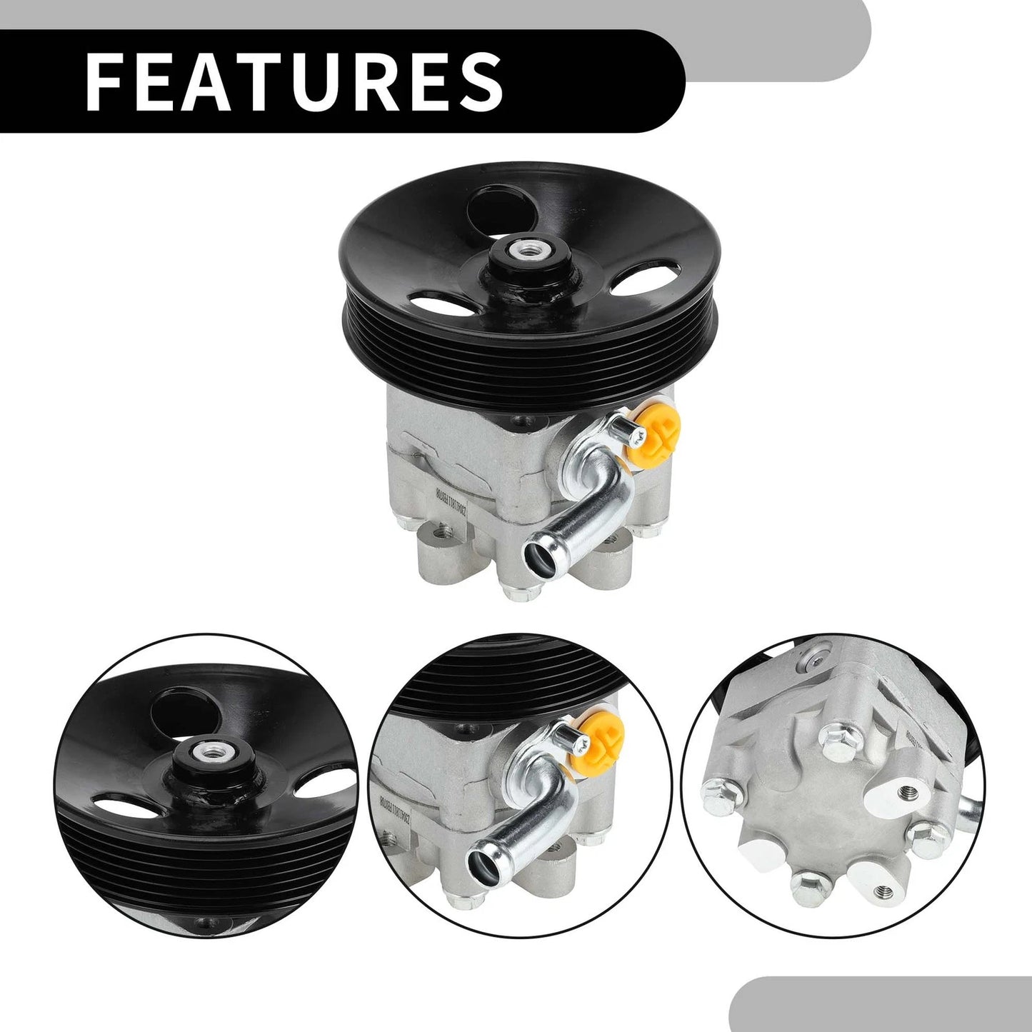 Power Steering Pump w/ Pulley for Nissan Altima (2007-2013)