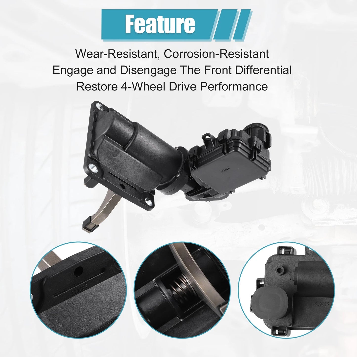 Front Axle Actuator Fork Disconnect for Dodge Ram 2500