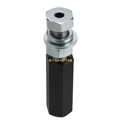1/4 Black Quick Release Flag Pole Holder Mount for ATV UTV Dirt Bike