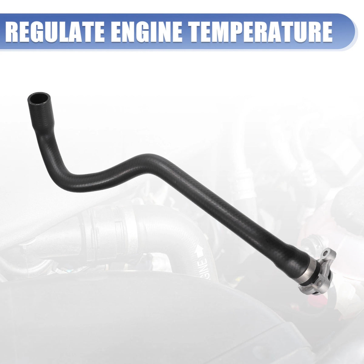 Heater Hose Expansion Tank Pipe for BMW X5 X6 (2015-2018)