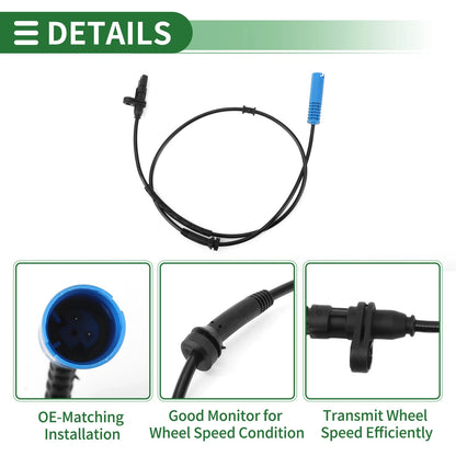 ABS Wheel Speed Sensor for BMW 740i (1999 - 2001)