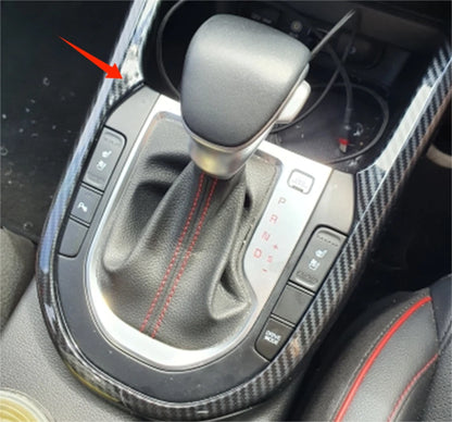 Carbon Fiber Gear Shift Box Frame Cover Trim for Kia Forte K3 (2019-2021)