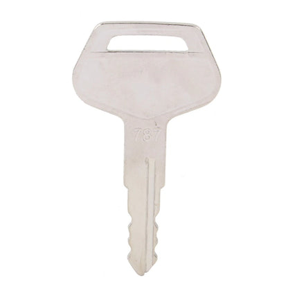 10 x Ignition Keys for Komatsu Excavator Dozer Loader (No Year Specified)