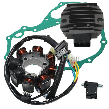 Stator, Rectifier, Gasket for Honda TRX250 Recon, TRX250EX Sportrax (97-08)