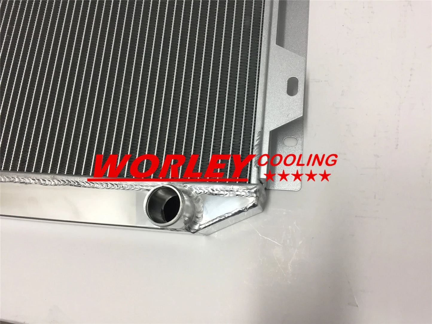 Aluminum Radiator & Shroud for Capri MK1/MK2/MK3 Kent 1.3/1.6/2.0, Escort 1.6 (1970-1986)