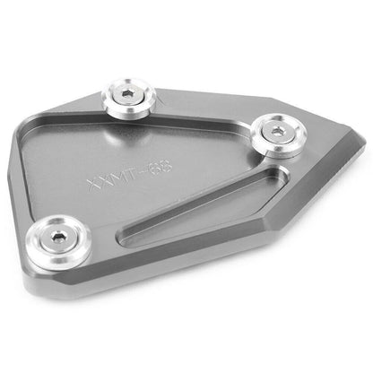 Kickstand Foot Side Stand Extension Pad for BMW C650 GT (2012-2016) Grey