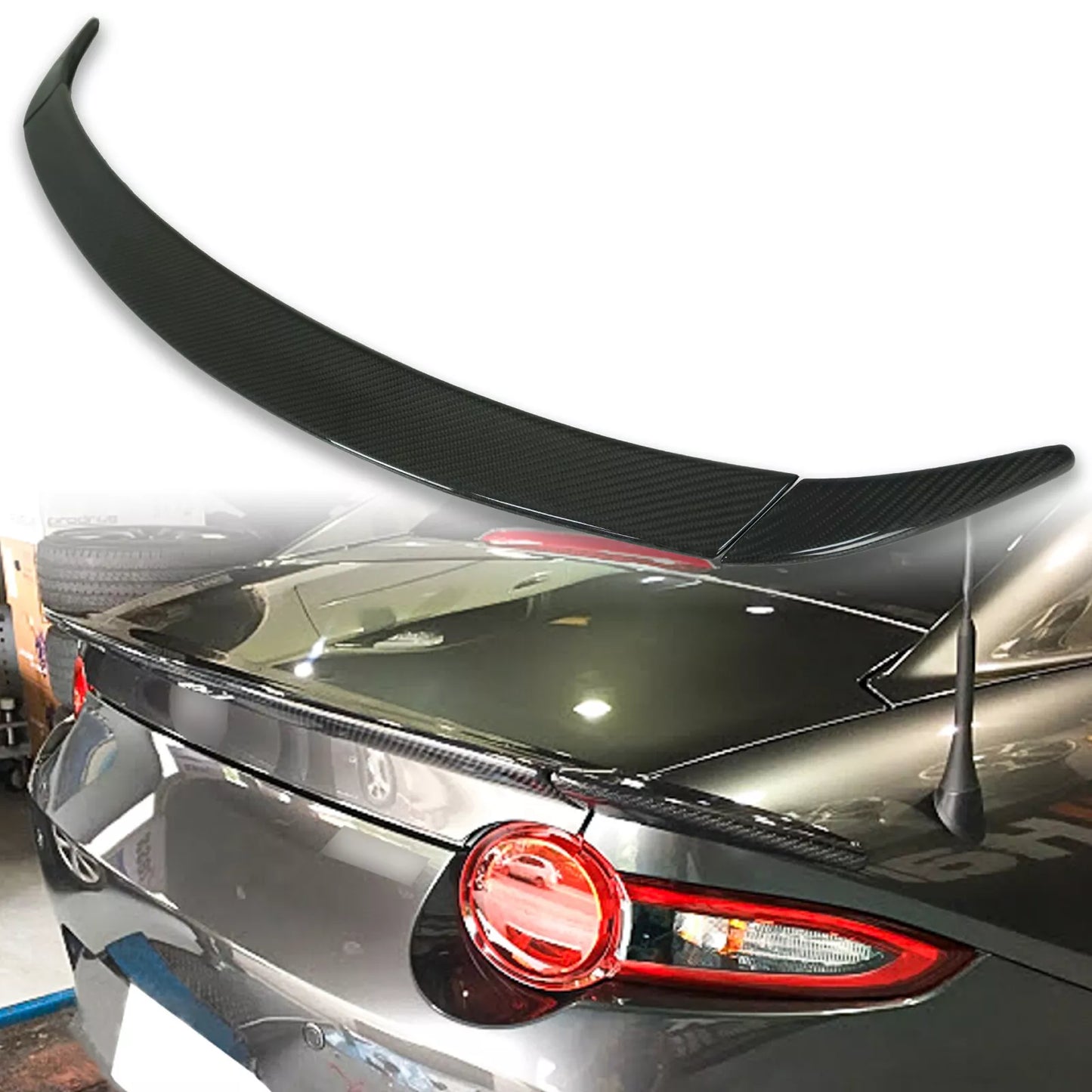 D Type Boot Spoiler for Mazda MX-5 Roadster RF (2016-2023)