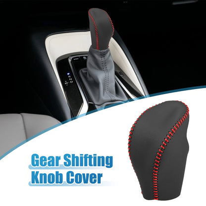 Faux Leather Gear Shifting Knob Cover for Nissan Rogue (2014-2016)