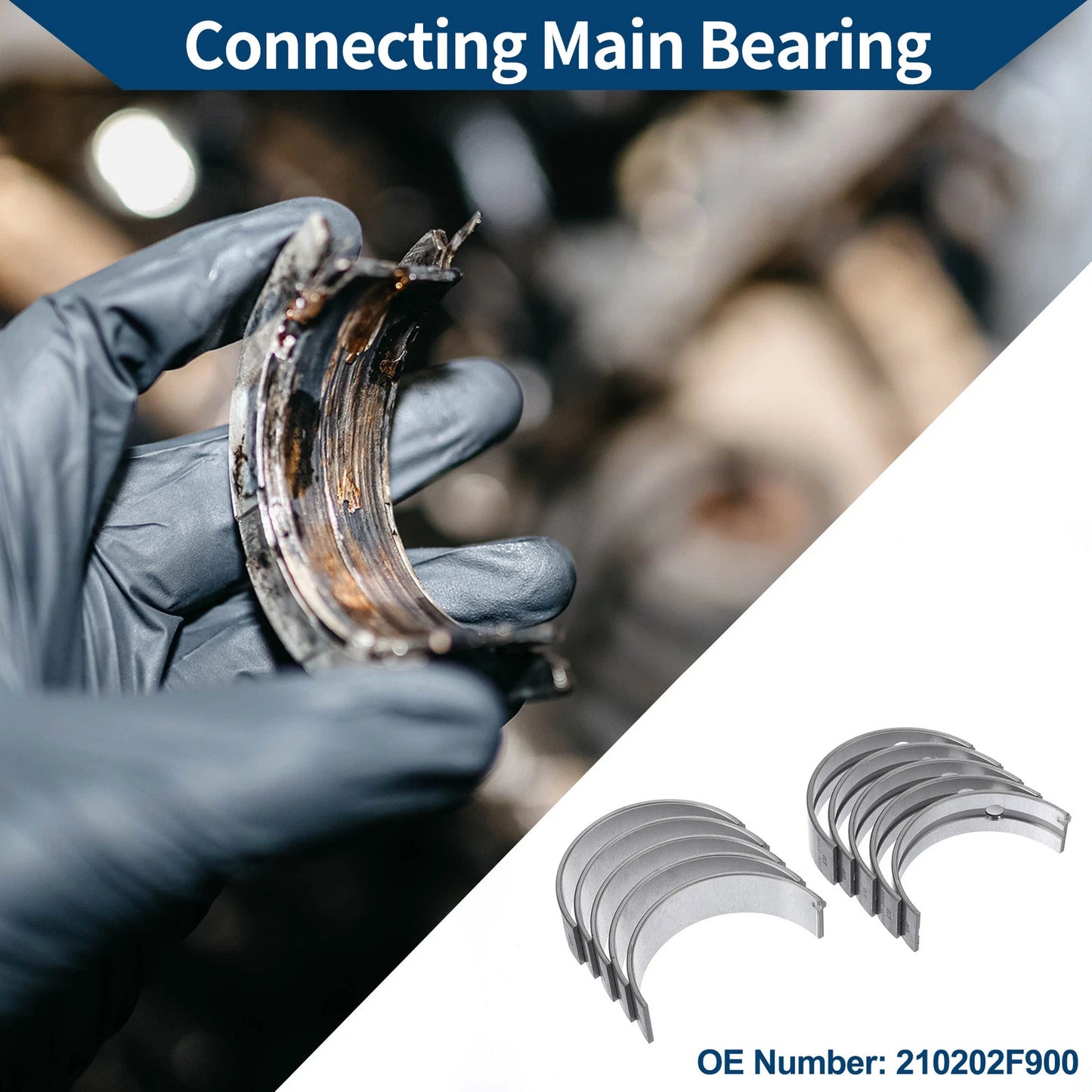 Main Bearing Set for Kia Sportage III (1995-2012)