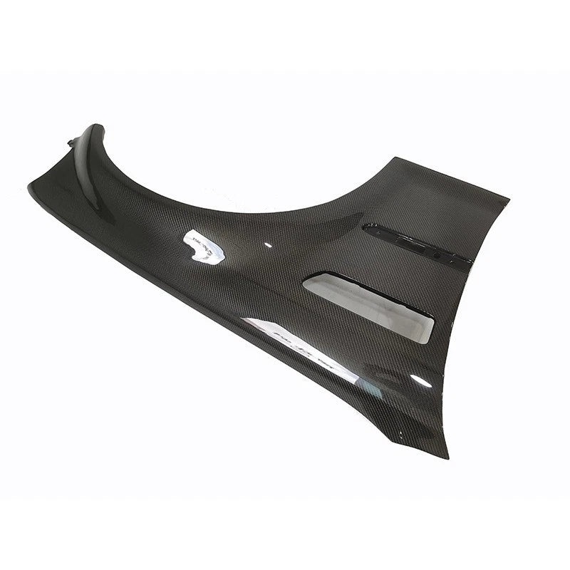 Real Carbon Fiber Front Vented Fenders Wings for BMW M3 E46 2001-2006 Gloss