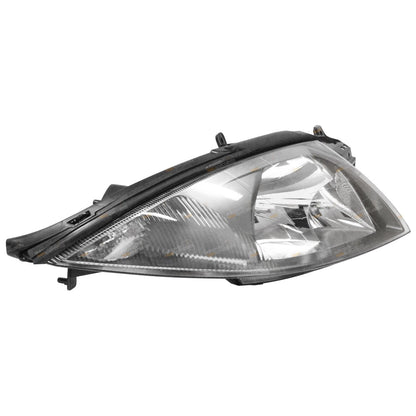 LH+RH Dark Grey Headlights for Ford Falcon AU Series 3 (2001 - 2002)